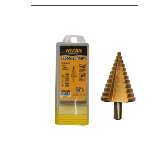 Foret étagé HIZAN – 4 à 50 mm (1 pièce)