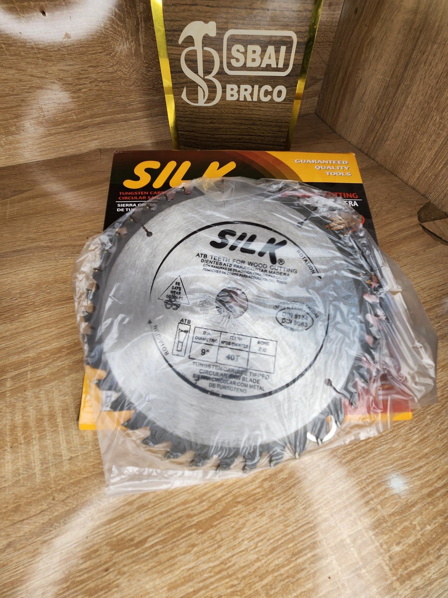Lame Circulaire pour Bois 115 /230mm 40 Dents SILK – Carbure Tungstène