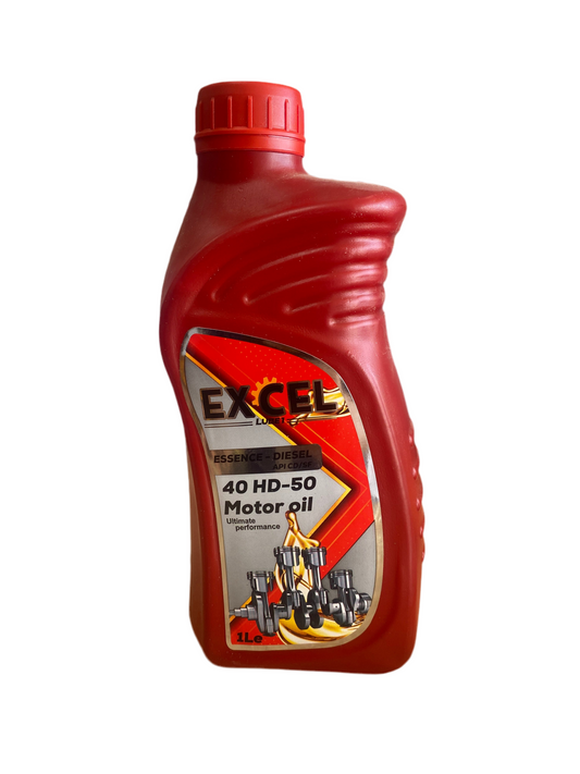 Huile Moteur EXCEL 40 HD-50 – 1L (Essence & Diesel)