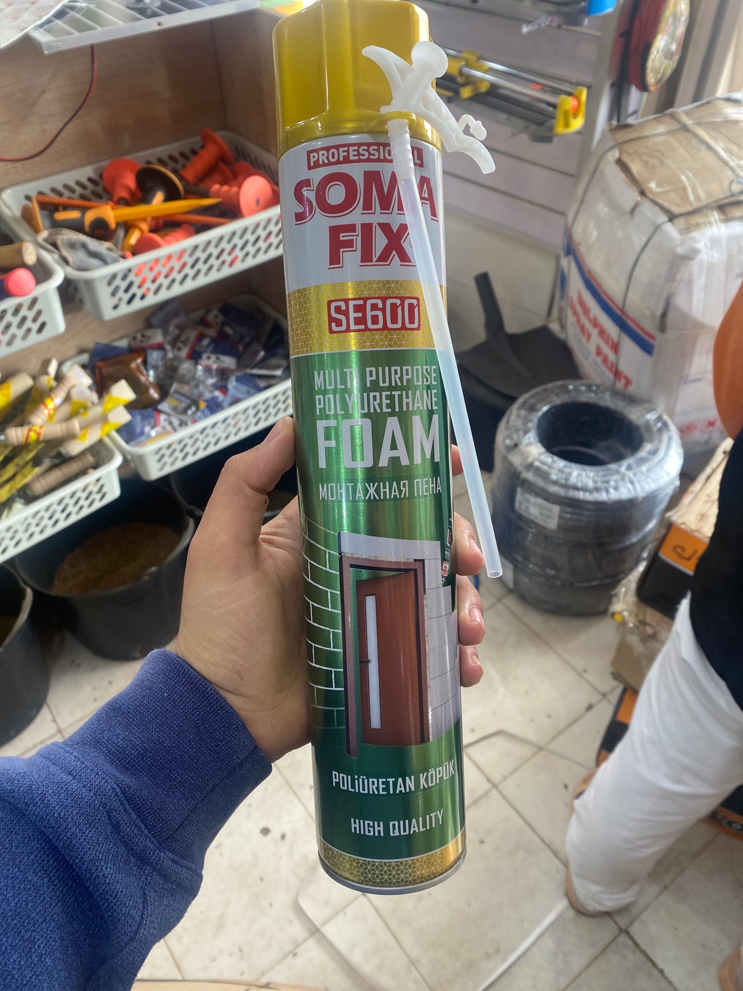 Mousse expansive polyuréthane SOMA FIX SE600 – Multi-usage