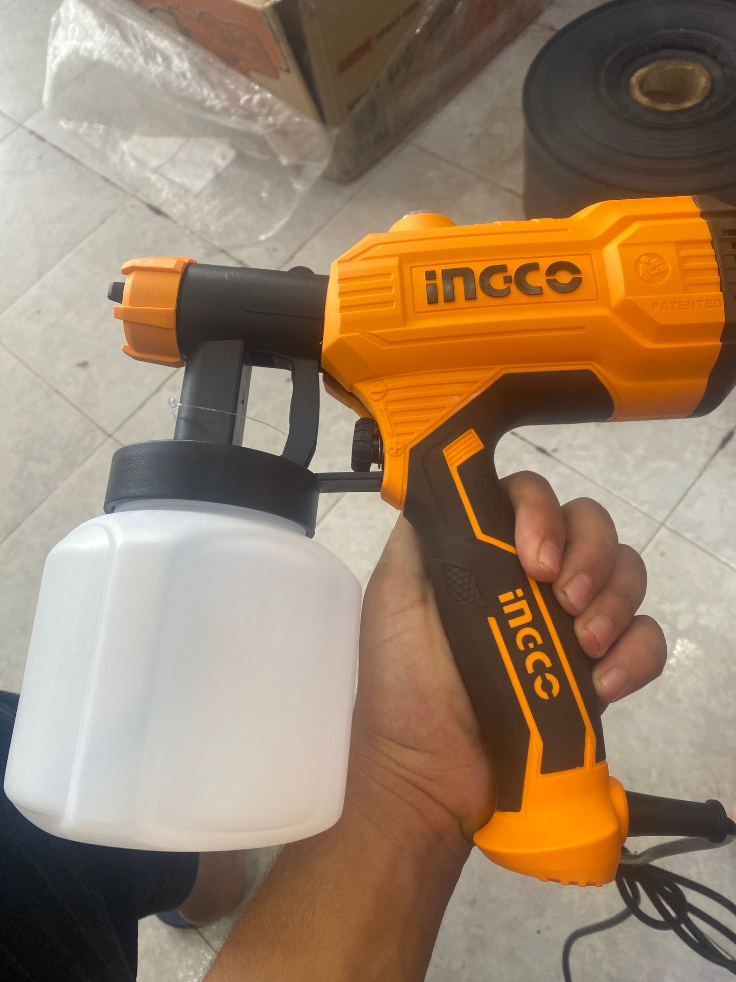 Pistolet à Peinture Électrique INGCO 450W — SPG3508