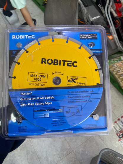 Disque Diamant Segmenté 230mm — ROBITEC 9"