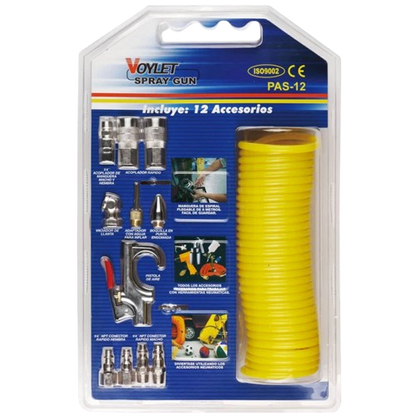 Kit Accessoires Pneumatiques VOYLET – Tuyau + Raccords + Soufflette