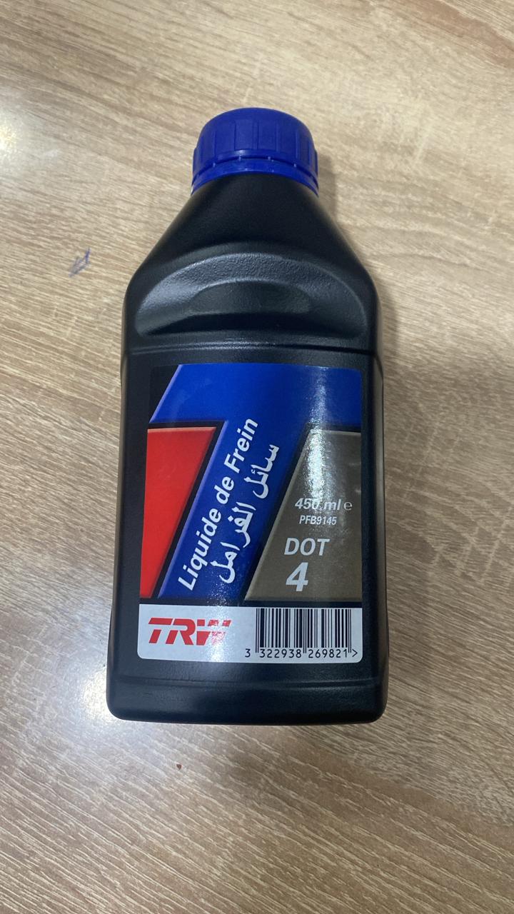 Liquide de Frein TRF DOT 4 - 450ml