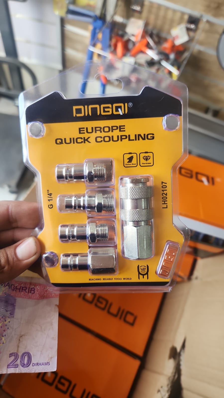 Kit Raccords Rapides DINGQI Europe - Coupleurs Pneumatiques Professionnels