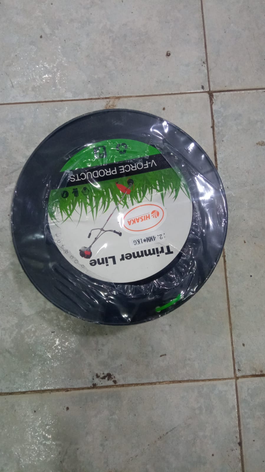 Fil de Débroussailleuse Hisaka – 2,4 mm | 1 kg