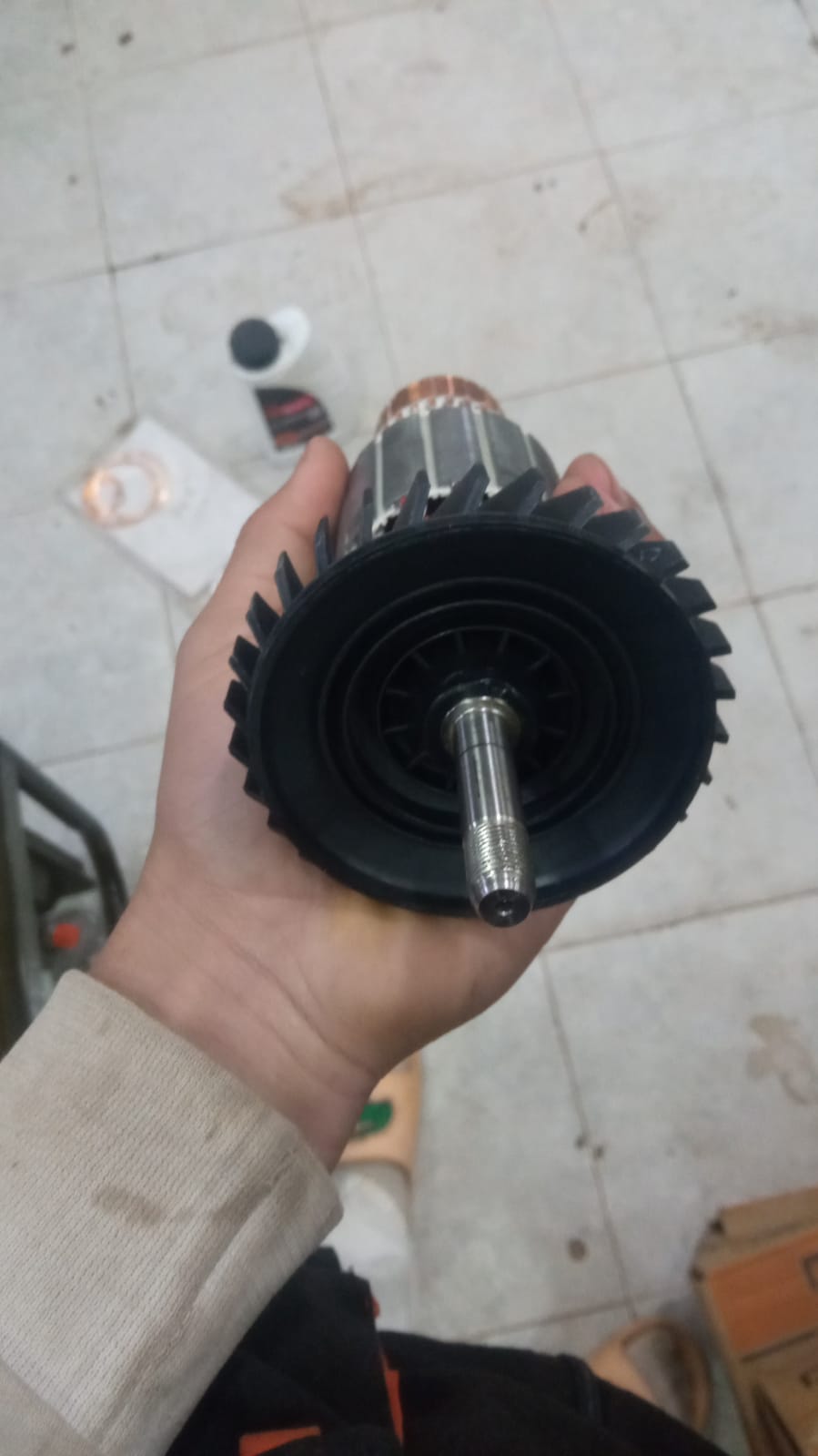Induit (Rotor) pour Meuleuse d'Angle / Perceuse Électrique