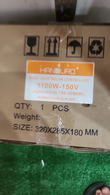HANOURO Pompe Solaire Submersible 1100W - HD-4SC12-60-150