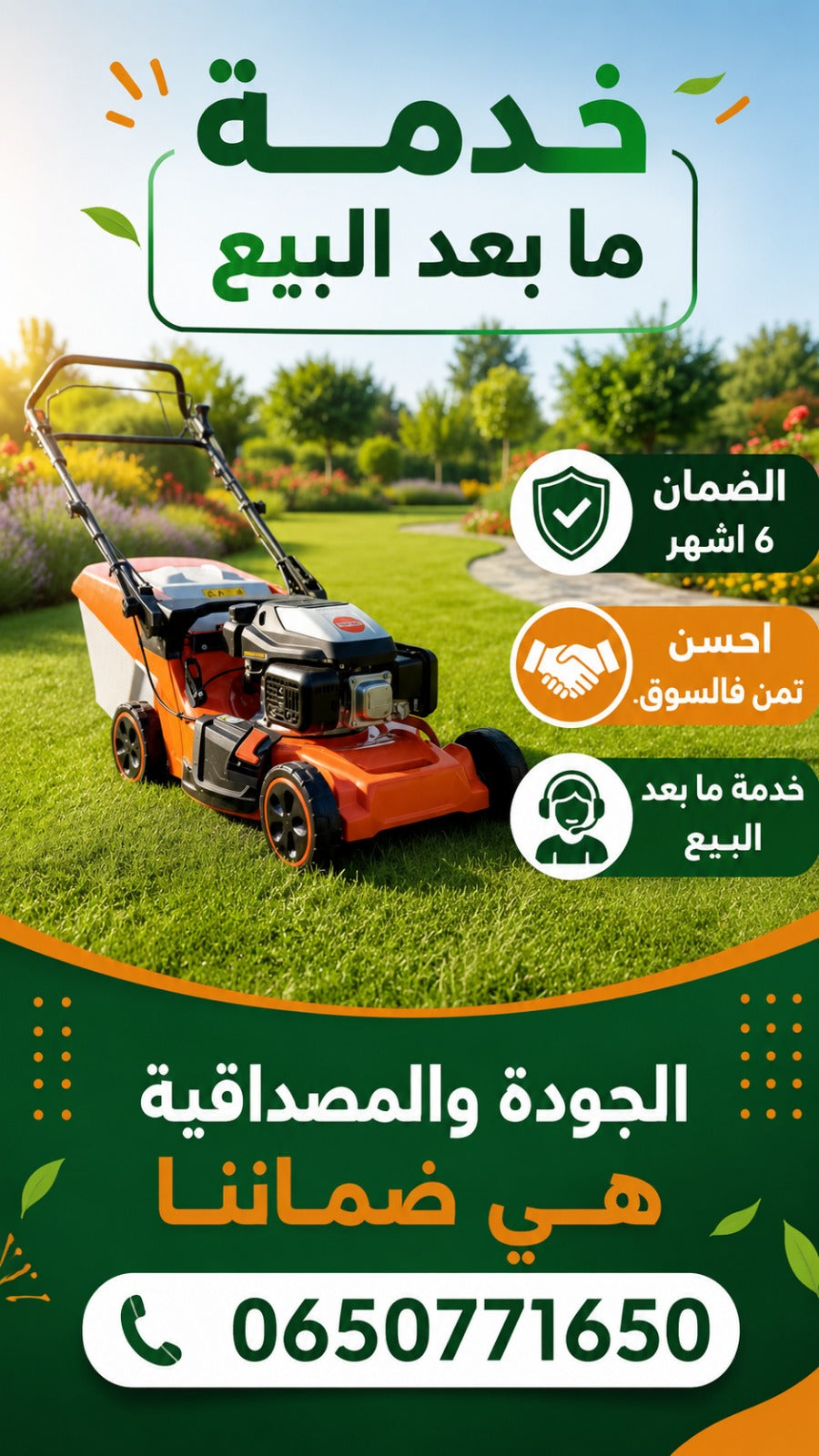 Tondeuse à gazon thermique STIHL RM448T – Haute performance