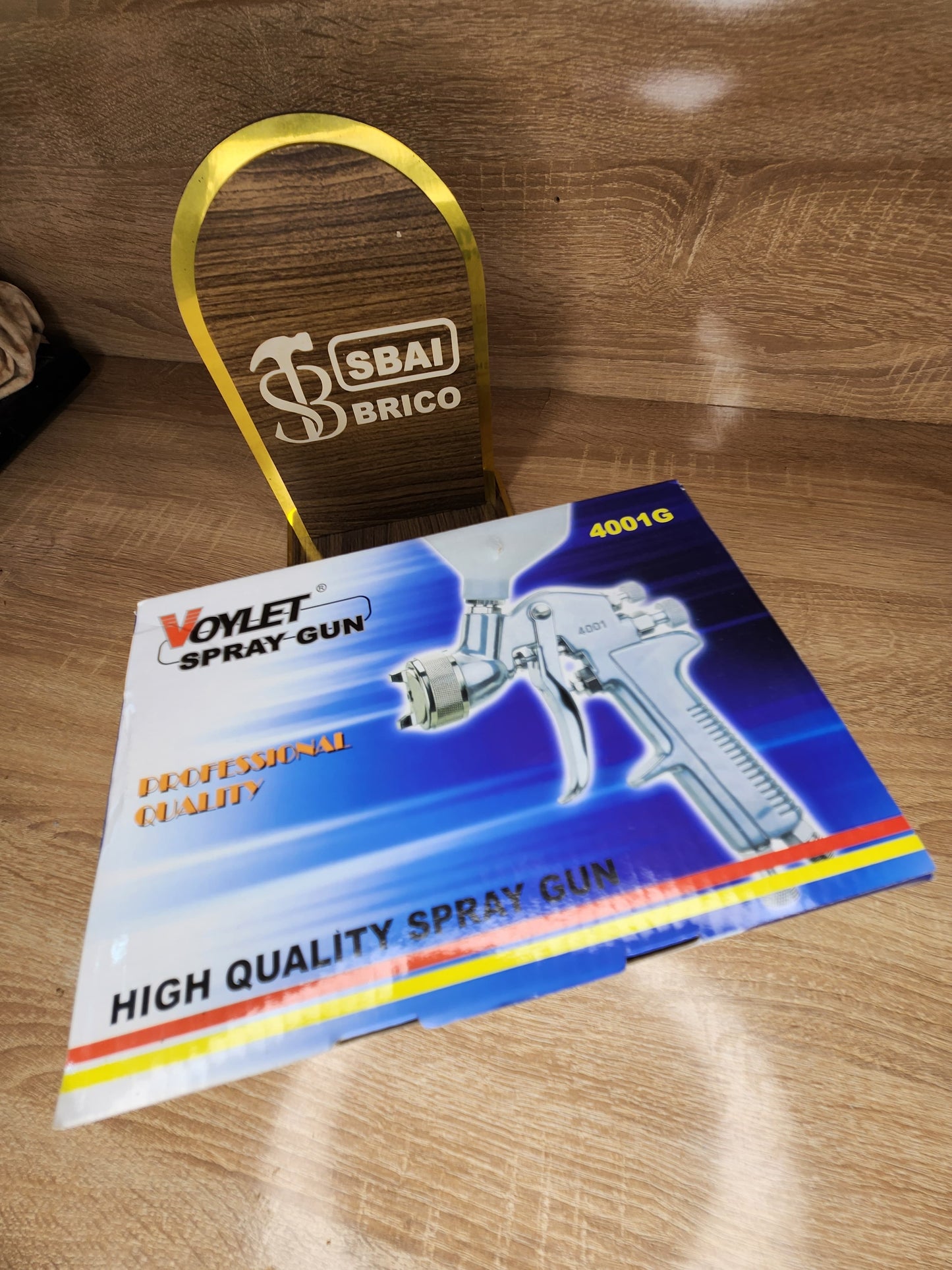 Pistolet à Peinture VOYLET 4001G – Haute Pression Pro