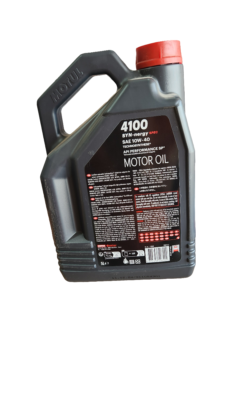 Huile Moteur MOTUL 4100 SYN-nergy 10W40 – 5 Litres