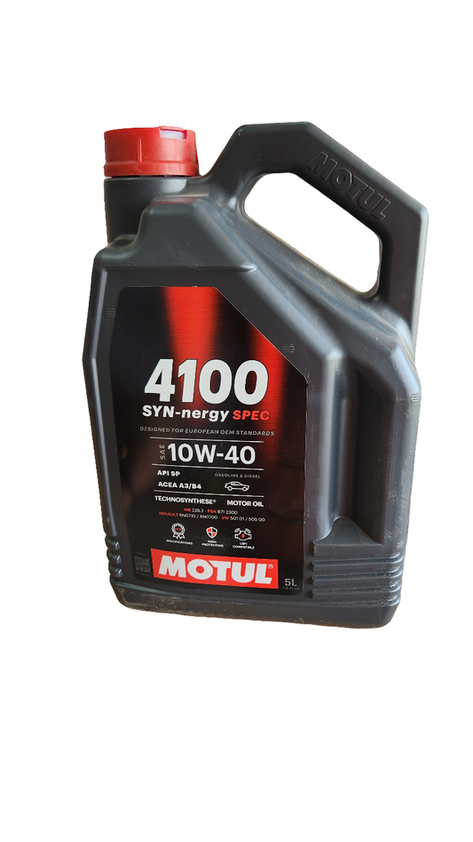 Huile Moteur MOTUL 4100 SYN-nergy 10W40 – 5 Litres