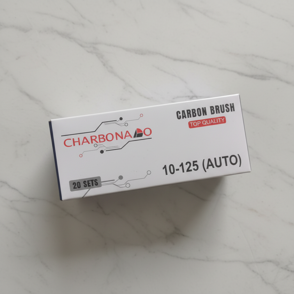 Carbon Brush - Flat lay packaging