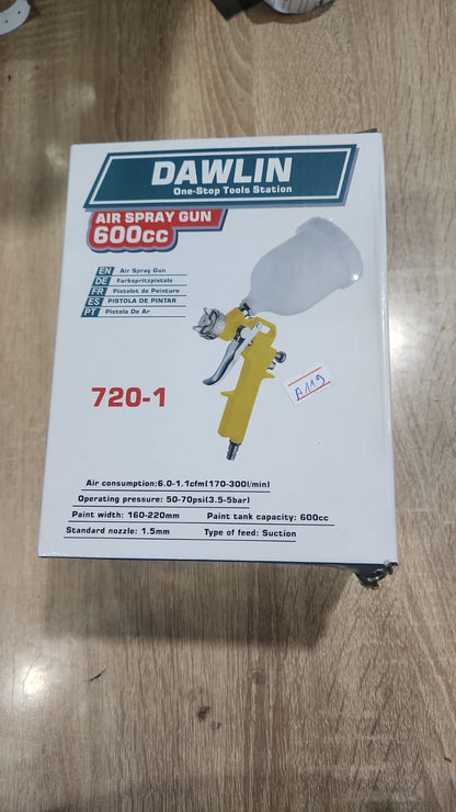 Pistolet à Peinture Pneumatique DAWLIN (Modèle 720-1)