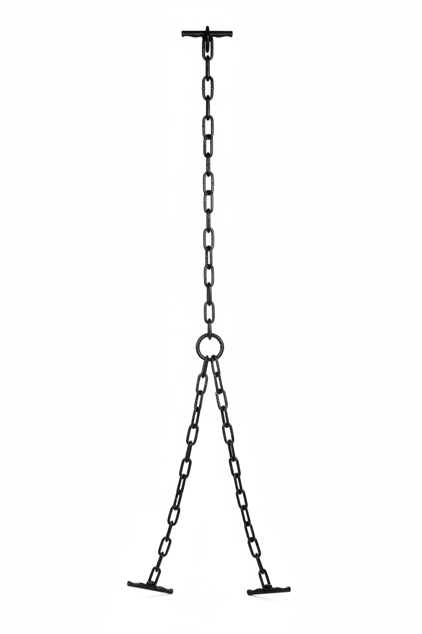Chaîne en Y avec crochets T