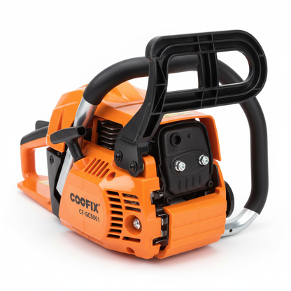 Chainsaw engine detail