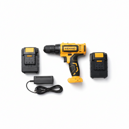 Perceuse-Visseuse Sans Fil WEHAND 18V - Kit Complet avec Batterie et Coffret