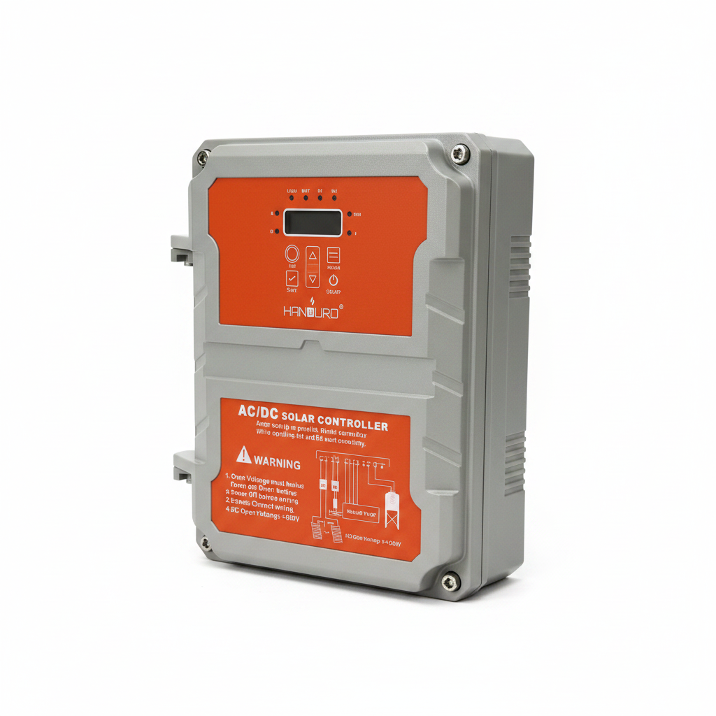 HANOURO Pompe Solaire Submersible 1100W - HD-4SC12-60-150