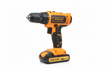 Perceuse-Visseuse Sans Fil WEHAND 18V - Kit Complet avec Batterie et Coffret