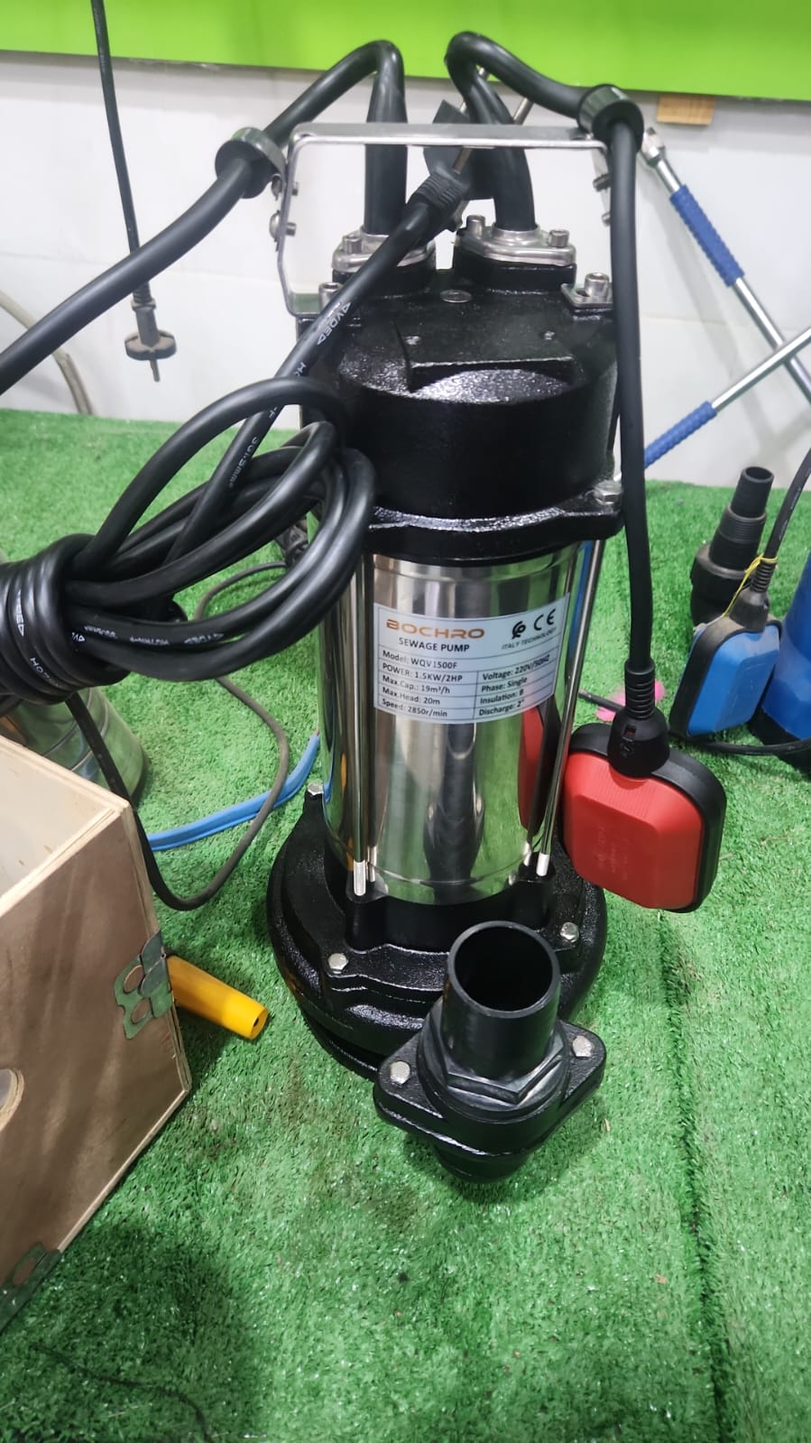 Pompe de Relevage pour Eaux Usées BOCHRO 2HP/3HP