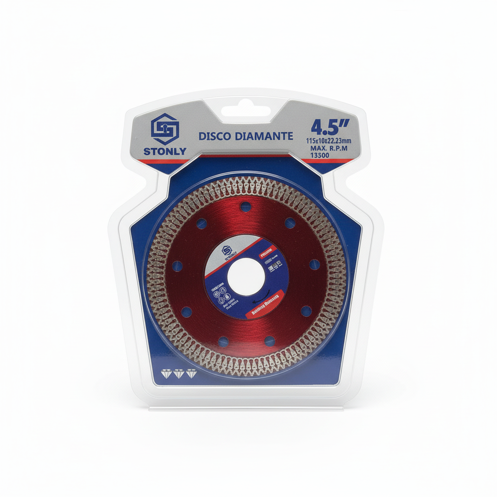 Disque Diamanté Stonly 4.5" — Coupe Carrelage & Matériaux Durs