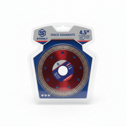 Disque Diamanté Stonly 4.5" — Coupe Carrelage & Matériaux Durs