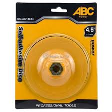 Plateau de ponçage ABC Power 4,5″ (115 mm) Velcro