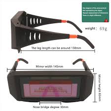 Lunettes de Soudure Auto-Obscurcissantes avec Étui