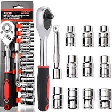 Coffret à Douilles 1/2" – 12 Pièces BUNT Professionnel