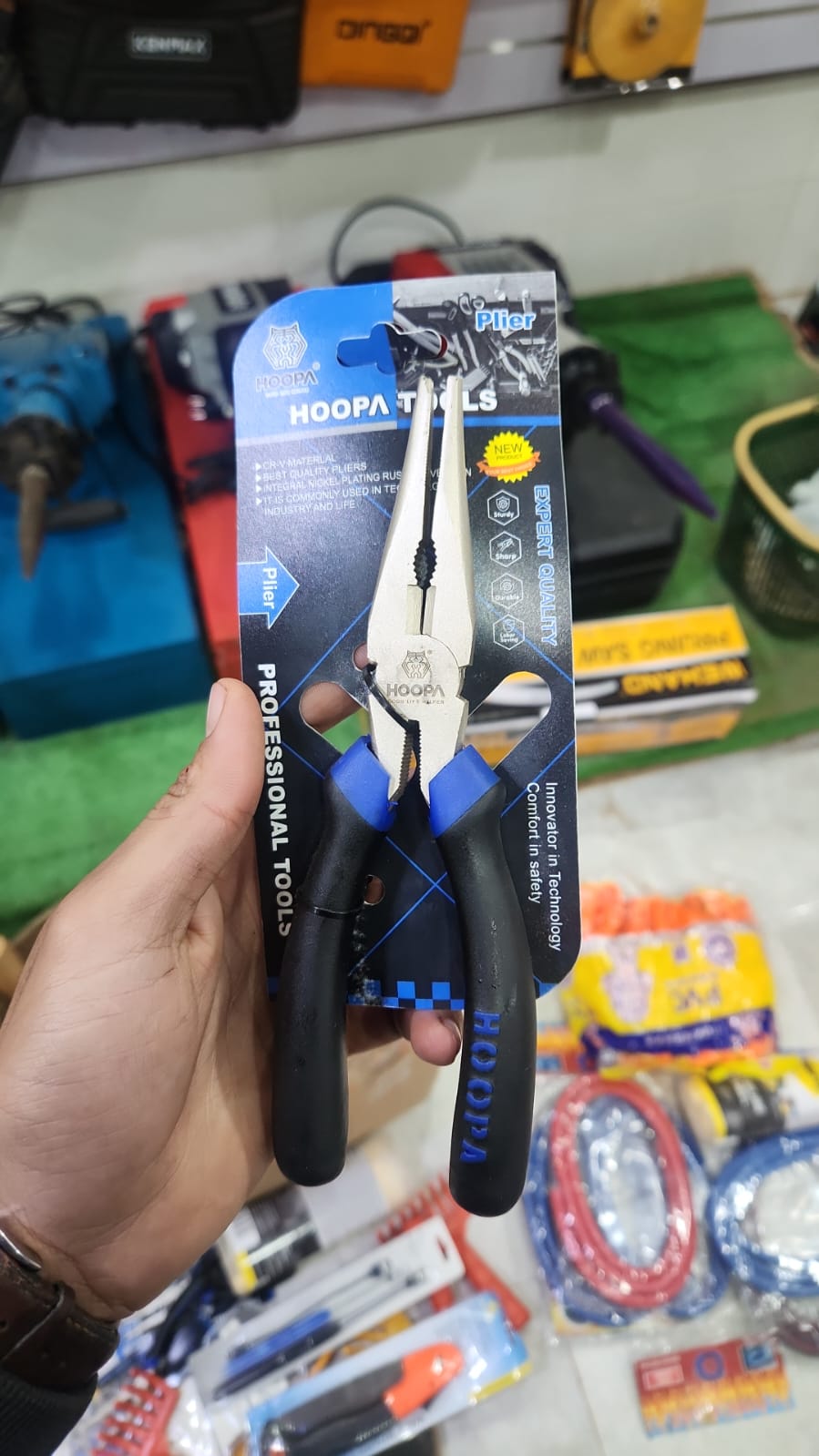 Pince à Bec Demi-Rond HOOPA – Qualité Expert