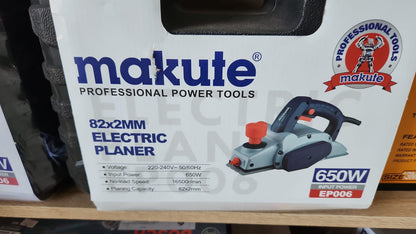 Raboteuse Électrique Makute 650W – Modèle EP006
