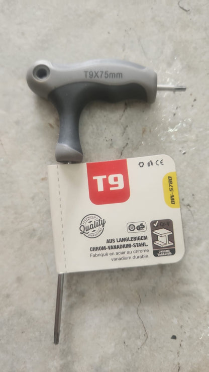 Clé Torx à poignée en T