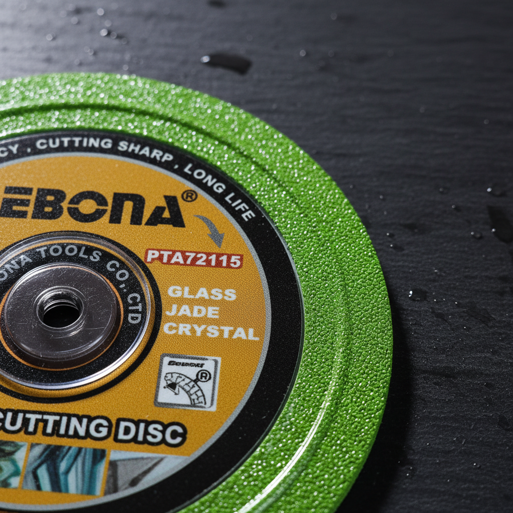 Disque de coupe verre BEBONA 115 mm (4.5”) – Vert