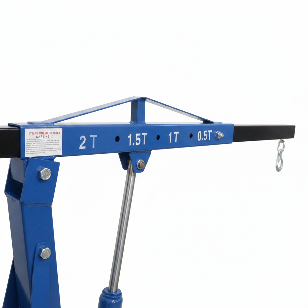 Grue d'atelier 2T - Détail bras