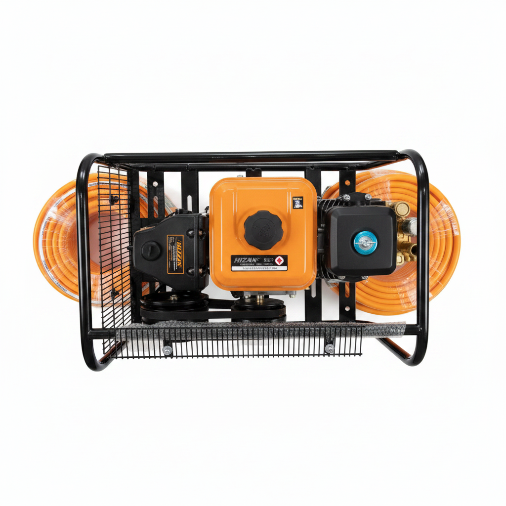 HIZAN 6.5HP Vue dessus