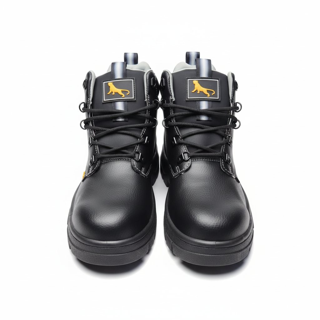Chaussures de sécurité noires - vue de face