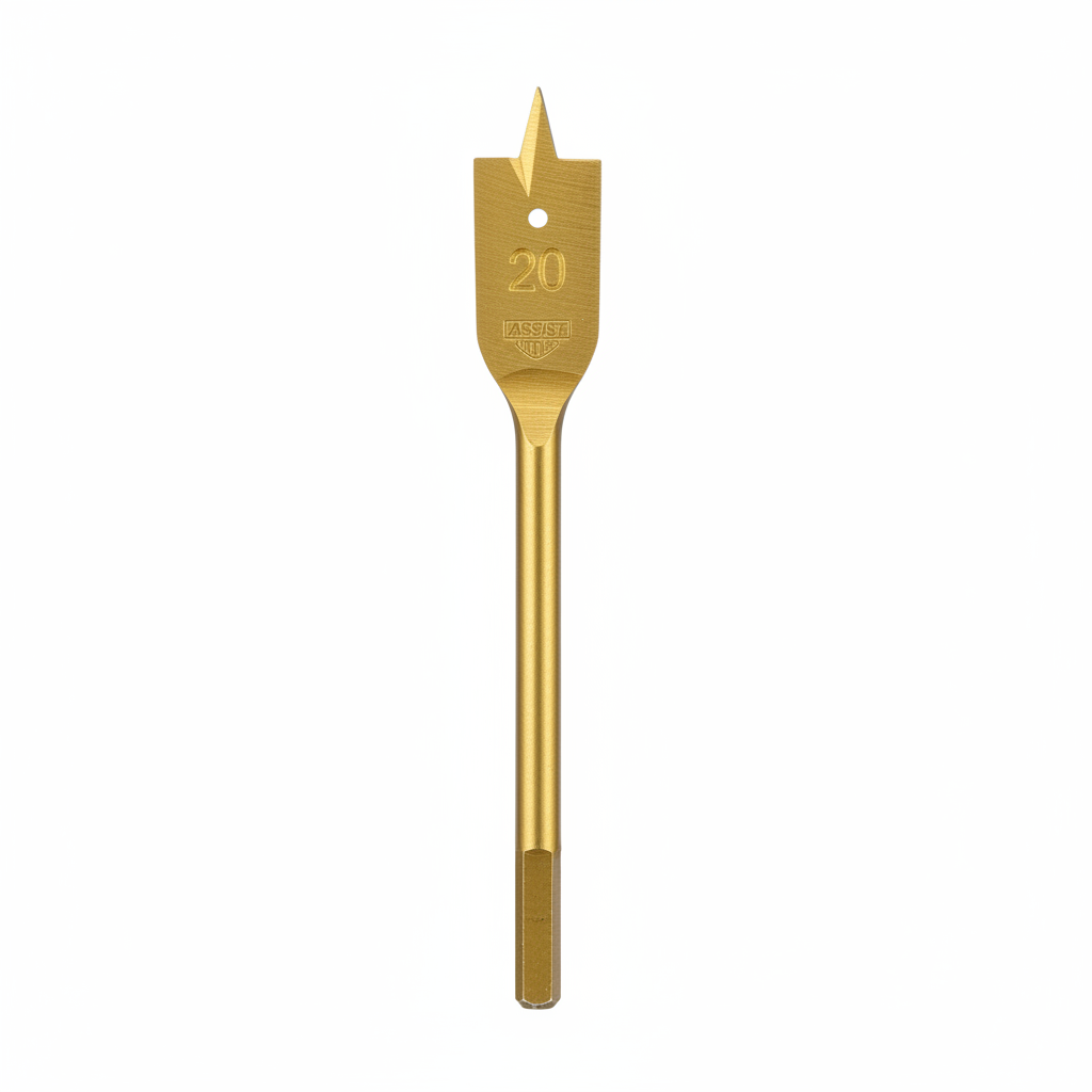 Mèche plate bois 20mm Assist Tools – photo pro