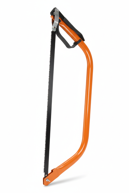 Scie à Bûches Professionnelle – Cadre Orange 600mm