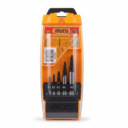 INGCO Set 5 Forets Étagés HSS - ASF008