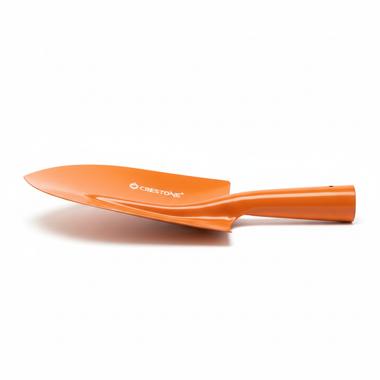 Pelle CRESTONE orange vue de profil sur fond blanc