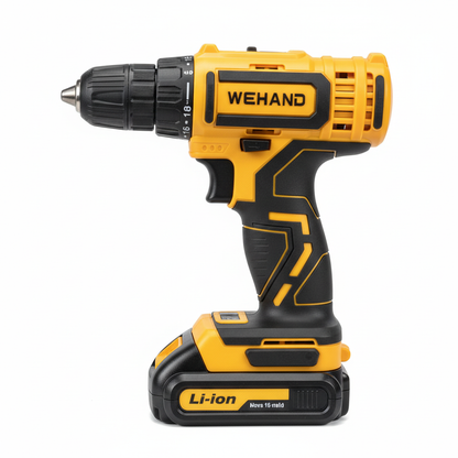Vue latérale perceuse-visseuse WEHAND 12V