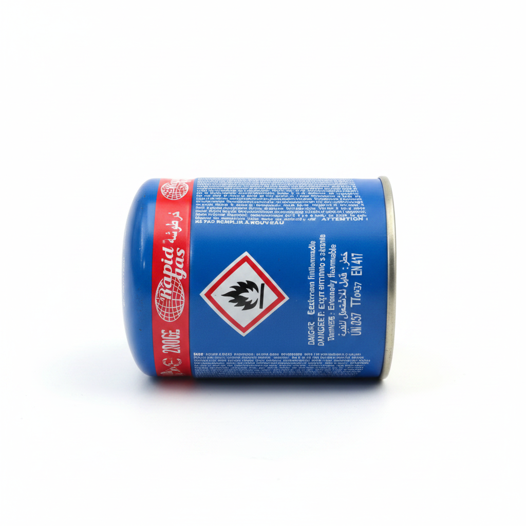 Cartouche de gaz butane Rapid Gas 190g