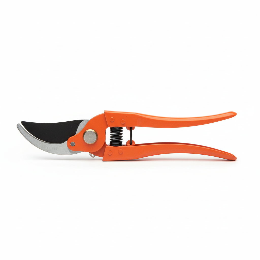 Sécateur ALICATE 225 MM vue latérale avec détail de la lame