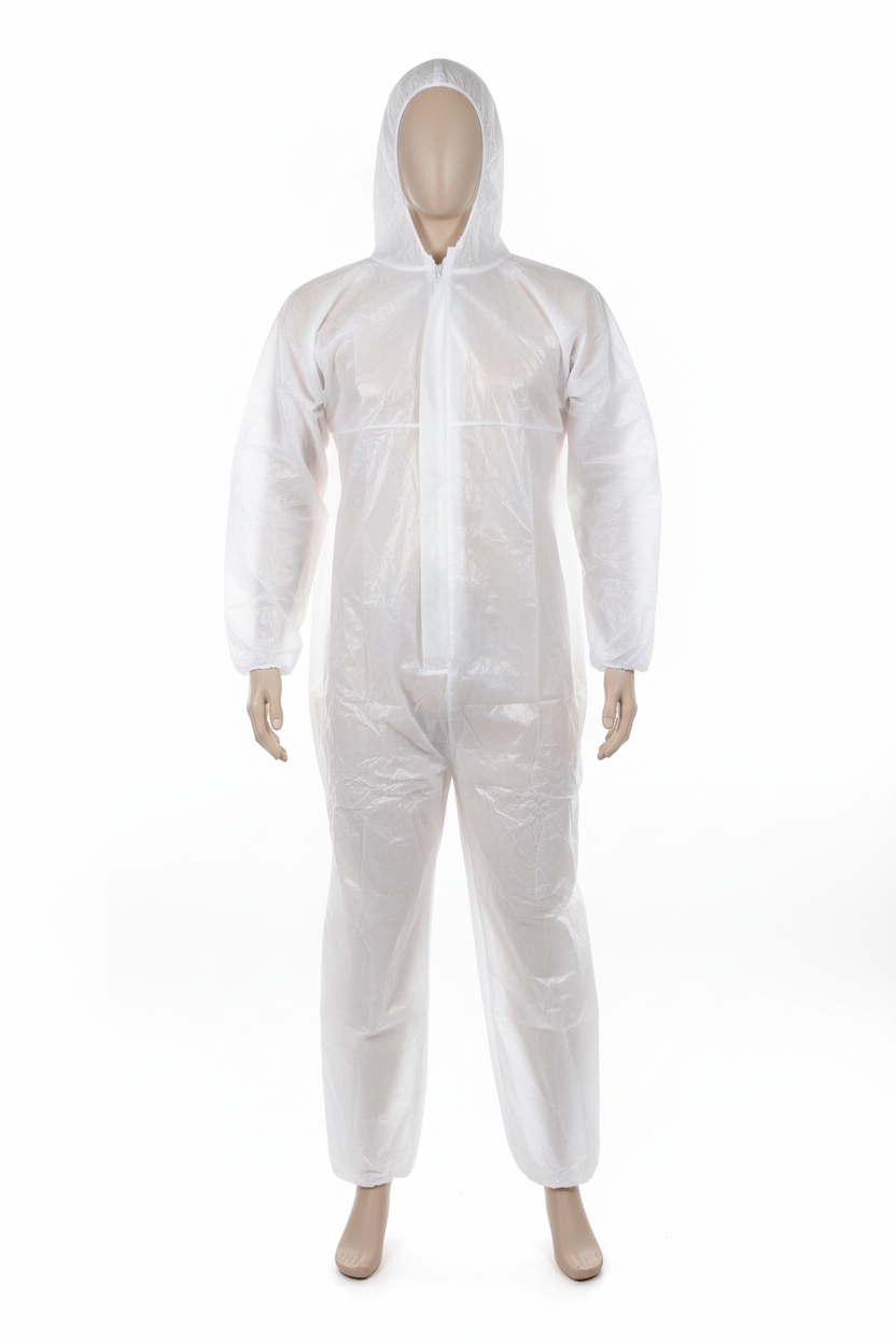 Combinaison de protection jetable - vue portée
