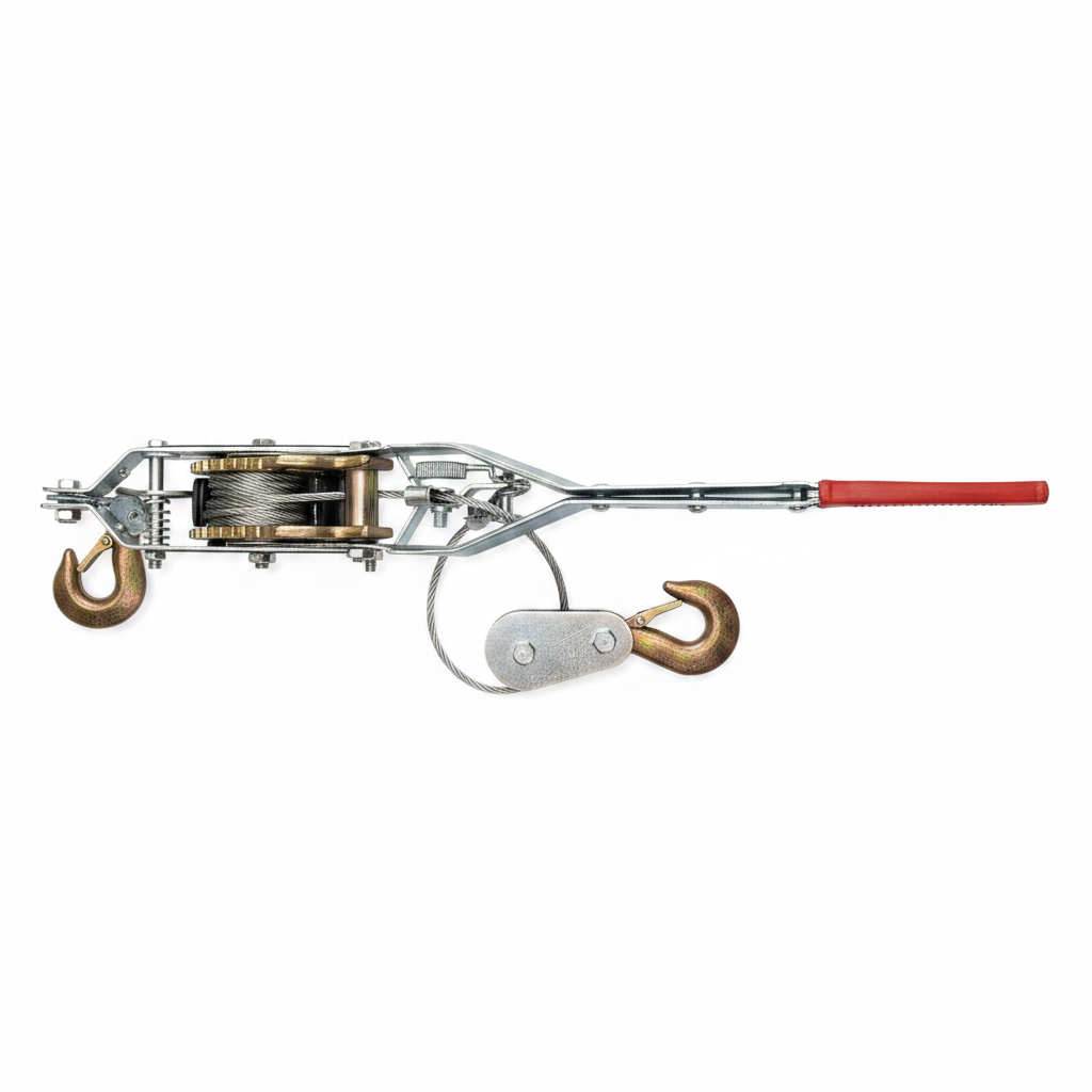 Treuil à Câble Manuel 2T – Tire-Câble Professionnel