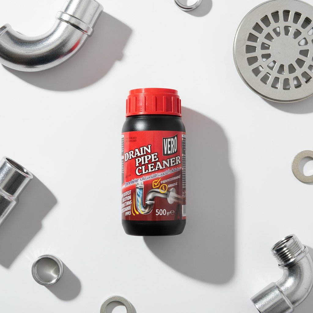 VERO Drain Pipe Cleaner 500g – Déboucheur Professionnel