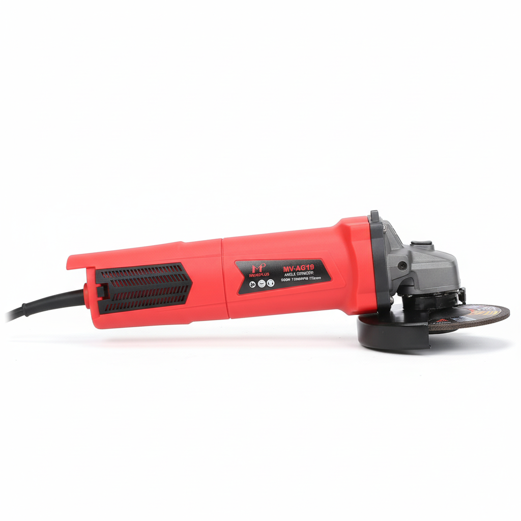 Meuleuse MATRIX PLUS vue de profil avec détails techniques