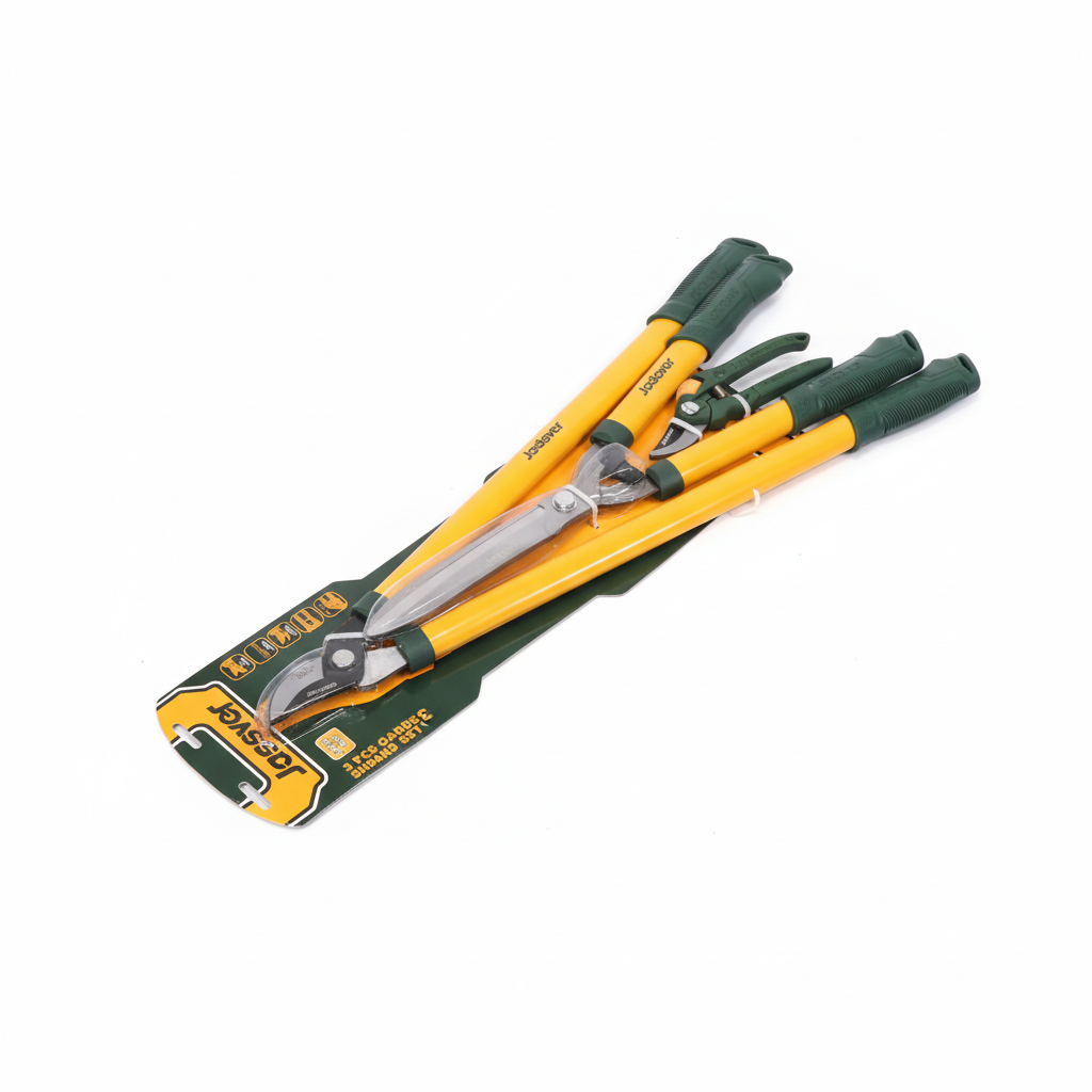 Set Cisailles et Sécateur de Jardin - 3 Pièces