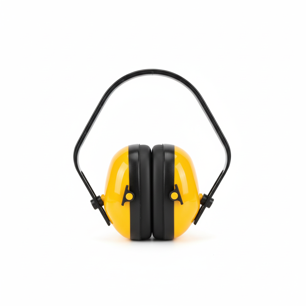 Casque antibruit professionnel vue de face