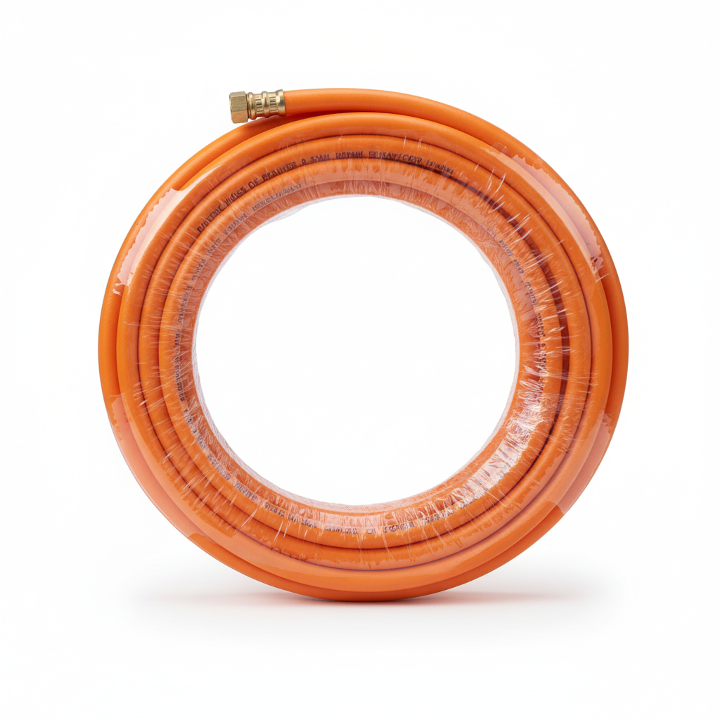 Tuyau à Gaz Haute Pression – Flexible GPL Orange lo